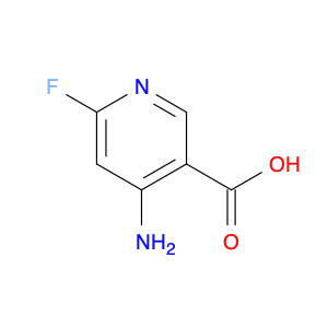 3-Pyridinecarboxylic acid, 4-amino-6-fluoro-