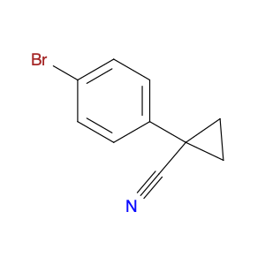 Cyclopropanecarbonitrile, 1-(4-bromophenyl)-