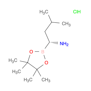 1243174-57-3 1,3,2-Dioxaborolane-2-methanamine, 4,4,5,5-tetramethyl-α-(2-methylpropyl)-, hydrochloride (1:1), (αR)-