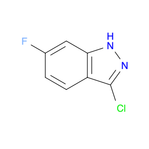 1H-Indazole, 3-chloro-6-fluoro-