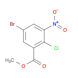 124371-59-1 Methyl 5-bromo-2-chloro-3-nitrobenzoate