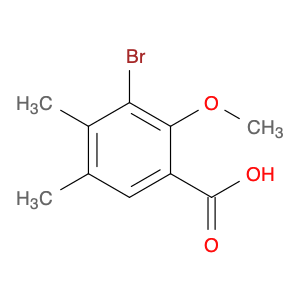 Benzoic acid, 3-bromo-2-methoxy-4,5-dimethyl-