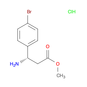 1245606-63-6 Benzenepropanoic acid, β-amino-4-bromo-, methyl ester, hydrochloride (1:1), (βS)-