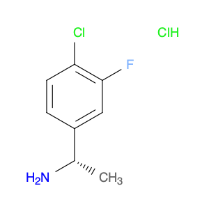 Benzenemethanamine, 4-chloro-3-fluoro-α-methyl-, hydrochloride (1:1), (αS)-