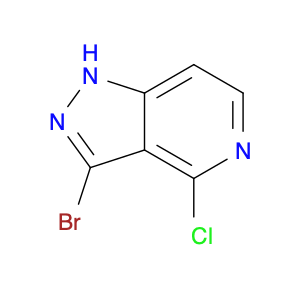 1H-Pyrazolo[4,3-c]pyridine, 3-bromo-4-chloro-