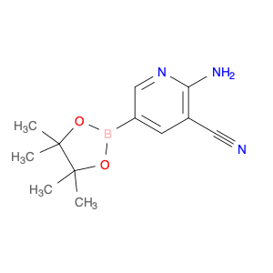 1246372-66-6 3-Pyridinecarbonitrile, 2-amino-5-(4,4,5,5-tetramethyl-1,3,2-dioxaborolan-2-yl)-