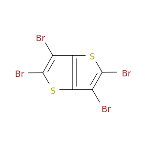 124638-53-5 Thieno[3,2-b]thiophene, 2,3,5,6-tetrabromo-