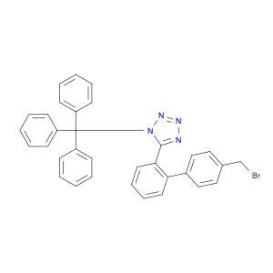 124750-51-2 5-[4-(Bromomethyl)-1,1-Biphenyl-2-yl]-1-Triphenylmethyl-1H-Tetrazole