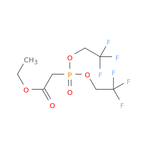 Acetic acid, 2-[bis(2,2,2-trifluoroethoxy)phosphinyl]-, ethyl ester