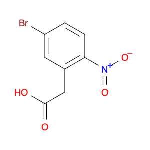 Benzeneacetic acid, 5-bromo-2-nitro-