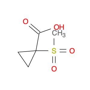 1-methanesulfonylcyclopropane-1-carboxylic acid