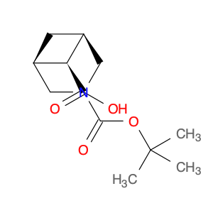 1250995-41-5 3-Azabicyclo[3.1.1]heptane-3,6-dicarboxylic acid, 3-(1,1-dimethylethyl) ester, (1α,5α,6β)-