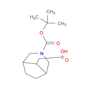 1250996-75-8 3-Azabicyclo[3.2.1]octane-8-acetic acid, 3-[(1,1-dimethylethoxy)carbonyl]-