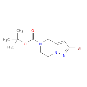 1250998-21-0 tert-butyl 2-bromo-6,7-dihydro-4H-pyrazolo[1,5-a]pyrazine-5-carboxylate