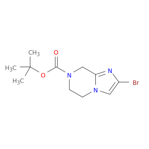 1250999-20-2 2-Bromo-5,6-dihydro-8H-imidazo[1,2-a]pyrazine-7-carboxylic acid tert-butyl ester