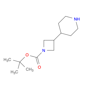 1-Azetidinecarboxylic acid, 3-(4-piperidinyl)-, 1,1-dimethylethyl ester