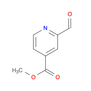 125104-34-9 4-Pyridinecarboxylic acid, 2-formyl-, methyl ester