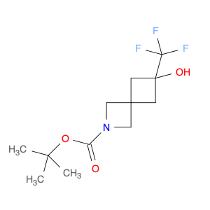 1251923-04-2 tert-butyl 6-hydroxy-6-(trifluoromethyl)-2-azaspiro[3.3]heptane-2-carboxylate