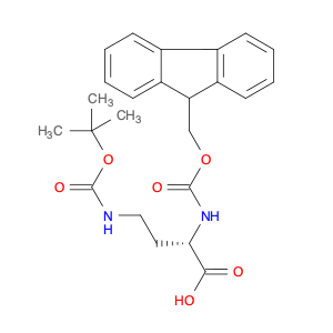 125238-99-5 Butanoic acid, 4-[[(1,1-dimethylethoxy)carbonyl]amino]-2-[[(9H-fluoren-9-ylmethoxy)carbonyl]amino]-, (2S)-