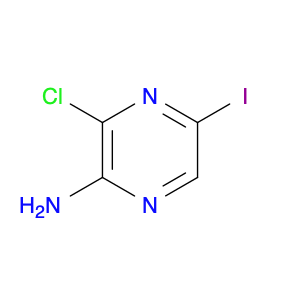 2-Pyrazinamine, 3-chloro-5-iodo-