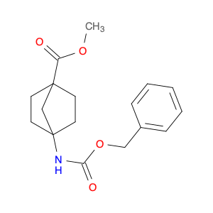 1252672-35-7 methyl 4-(phenylmethoxycarbonylamino)bicyclo[2.2.1]heptane-1-carboxylate