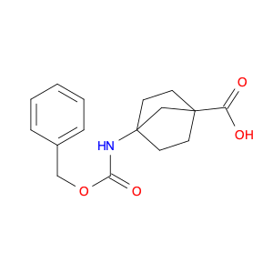 1252672-36-8 4-(Benzyloxycarbonylamino)bicyclo[2.2.1]heptane-1-carboxylic acid