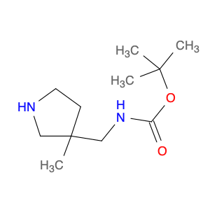 125290-87-1 Carbamic acid, N-[(3-methyl-3-pyrrolidinyl)methyl]-, 1,1-dimethylethyl ester