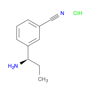 1253792-93-6 Benzonitrile, 3-[(1R)-1-aminopropyl]-, hydrochloride (1:1)