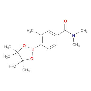 1253926-81-6 N,N,3-trimethyl-4-(4,4,5,5-tetramethyl-1,3,2-dioxaborolan-2-yl)benzamide