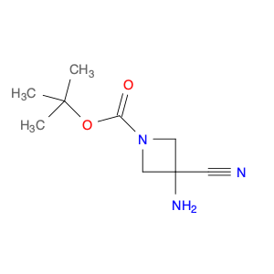 1254120-12-1 tert-butyl 3-amino-3-cyanoazetidine-1-carboxylate