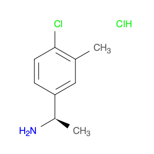 Benzenemethanamine, 4-chloro-α,3-dimethyl-, hydrochloride (1:1), (αR)-