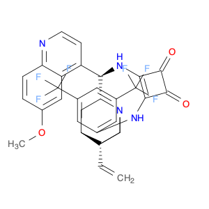 1256245-79-0 3-[[3,5-bis(trifluoroMethyl)phenyl]aMino]-4-[[(9R)-6'-Methoxycinchonan-9-yl]aMino]- 3-Cyclobutene-1,2-dione