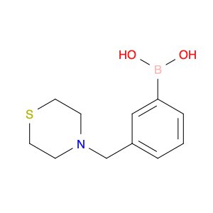 Boronic acid, B-[3-(4-thiomorpholinylmethyl)phenyl]-