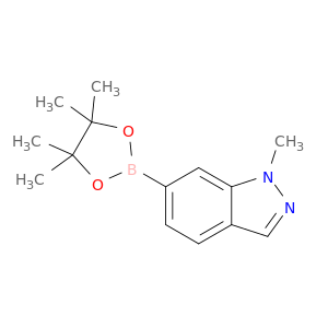 1256359-09-7 1-Methyl-6-(4,4,5,5-tetramethyl-1,3,2-dioxaborolan-2-yl)-1H-indazole