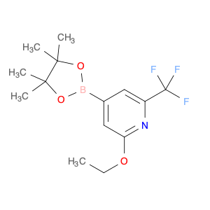 1256359-30-4 2-Ethoxy-4-(4,4,5,5-tetramethyl-1,3,2-dioxaborolan-2-yl)-6-(trifluoromethyl)pyridine