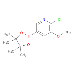 1256360-28-7 Pyridine, 2-chloro-3-methoxy-5-(4,4,5,5-tetramethyl-1,3,2-dioxaborolan-2-yl)-