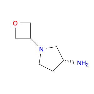 1256667-56-7 3-Pyrrolidinamine, 1-(3-oxetanyl)-, (3R)-