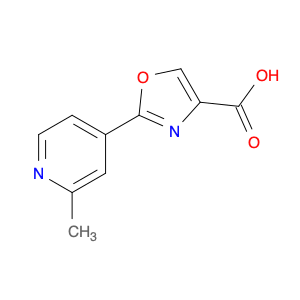 1256786-78-3 2-(2-methylpyridin-4-yl)-1,3-oxazole-4-carboxylic acid