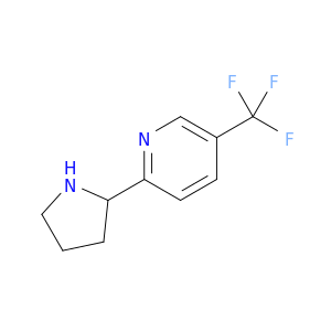 1256787-20-8 2-pyrrolidin-2-yl-5-(trifluoromethyl)pyridine