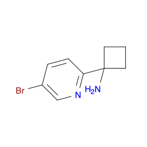 Cyclobutanamine, 1-(5-bromo-2-pyridinyl)-