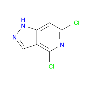 1H-Pyrazolo[4,3-c]pyridine, 4,6-dichloro-