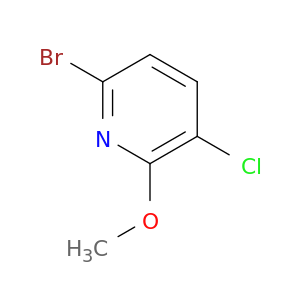 6-bromo-3-chloro-2-methoxypyridine