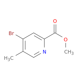 2-Pyridinecarboxylic acid, 4-bromo-5-methyl-, methyl ester