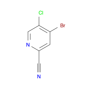 1256823-76-3 4-bromo-5-chloropyridine-2-carbonitrile