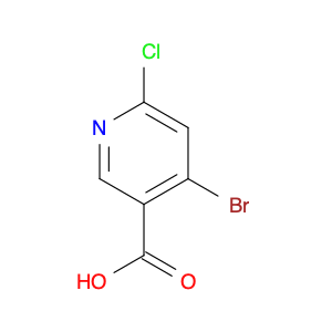 3-Pyridinecarboxylic acid, 4-bromo-6-chloro-