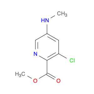 1256835-56-9 methyl 3-chloro-5-(methylamino)picolinate