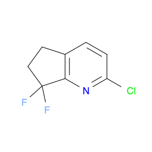 1257072-82-4 2-chloro-7,7-difluoro-5,6-dihydrocyclopenta[b]pyridine