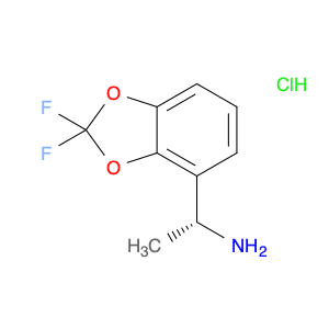 1257106-39-0 (R)-1-(2,2-Difluorobenzo[d][1,3]dioxol-4-yl)ethanamine hydrochloride