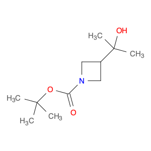 1-Azetidinecarboxylic acid, 3-(1-hydroxy-1-methylethyl)-, 1,1-dimethylethyl ester