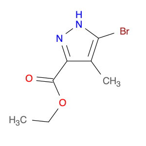 1H-Pyrazole-3-carboxylic acid, 5-bromo-4-methyl-, ethyl ester